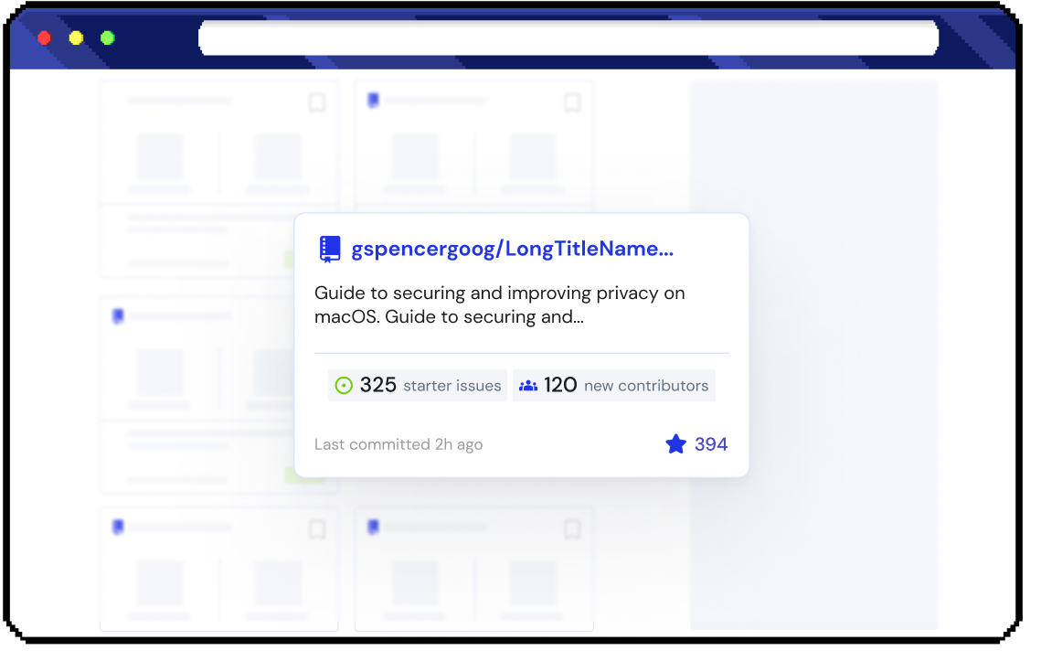 Contribute to open-source projects